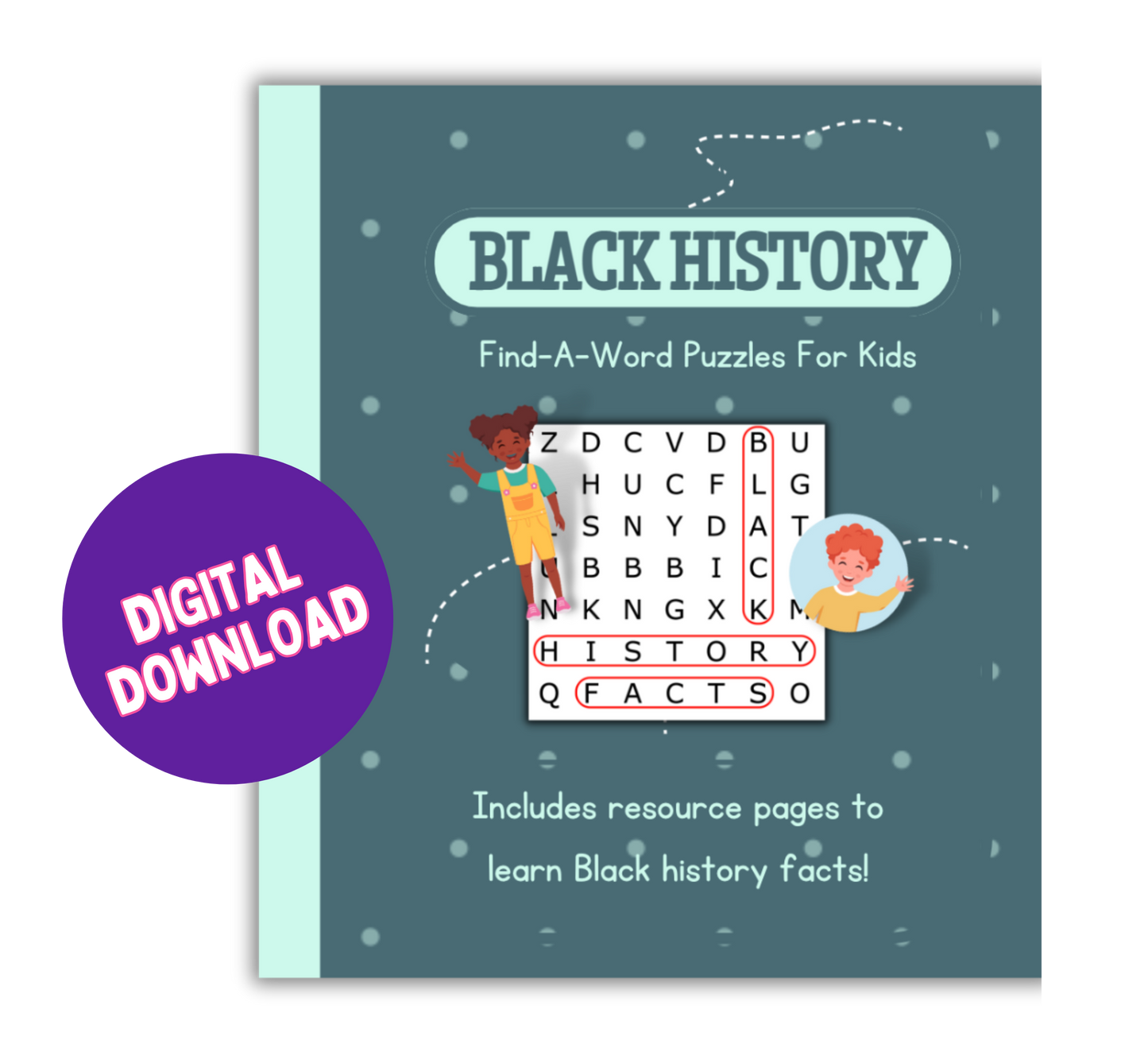 Black History Find-A-Word {Digital Download}