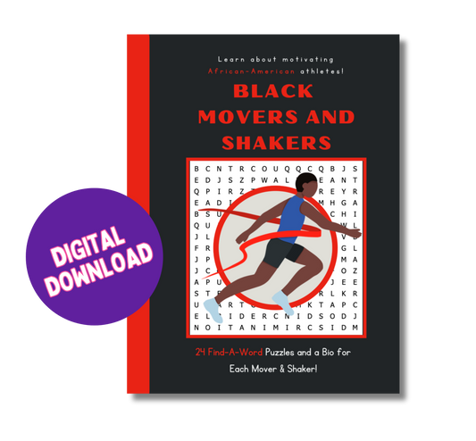 Black Movers & Shakers Find-A-Word {Digital Download}