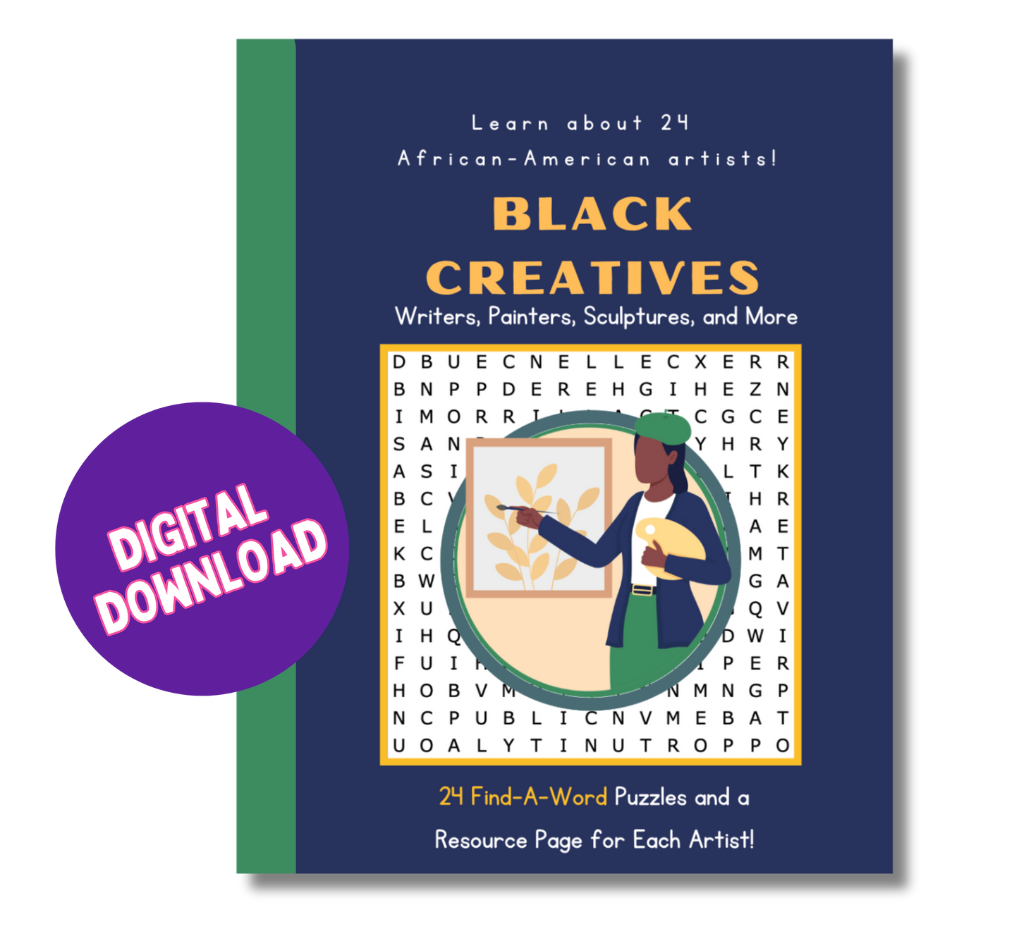 Black Creatives Find-A-Word {Digital Download}