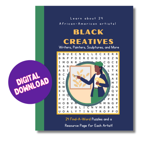 Black Creatives Find-A-Word {Digital Download}